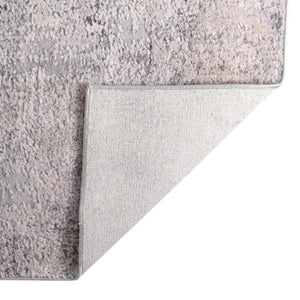 Gray 6' 1 x 6' 1 Caspian Square Area Rug 60% Polypropylene & 40% Polyester With Cotton Backing Modern Chic Carpet for Home Interior Design Decorating for Sale at Rug Engine