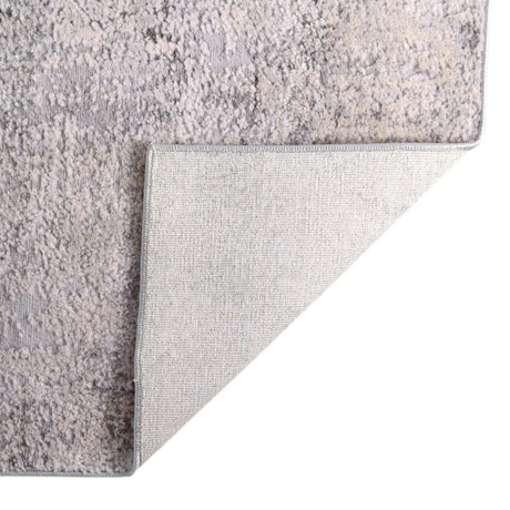 Gray 6' 1 x 6' 1 Caspian Square Area Rug 60% Polypropylene & 40% Polyester With Cotton Backing Modern Chic Carpet for Home Interior Design Decorating for Sale at Rug Engine