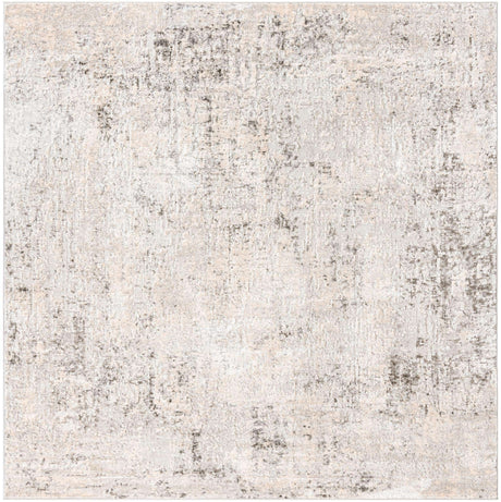 Gray 7' 10 x 7' 10 Caspian Square Area Rug 60% Polypropylene & 40% Polyester With Cotton Backing Modern Chic Carpet for Home Interior Design Decorating for Sale at Rug Engine