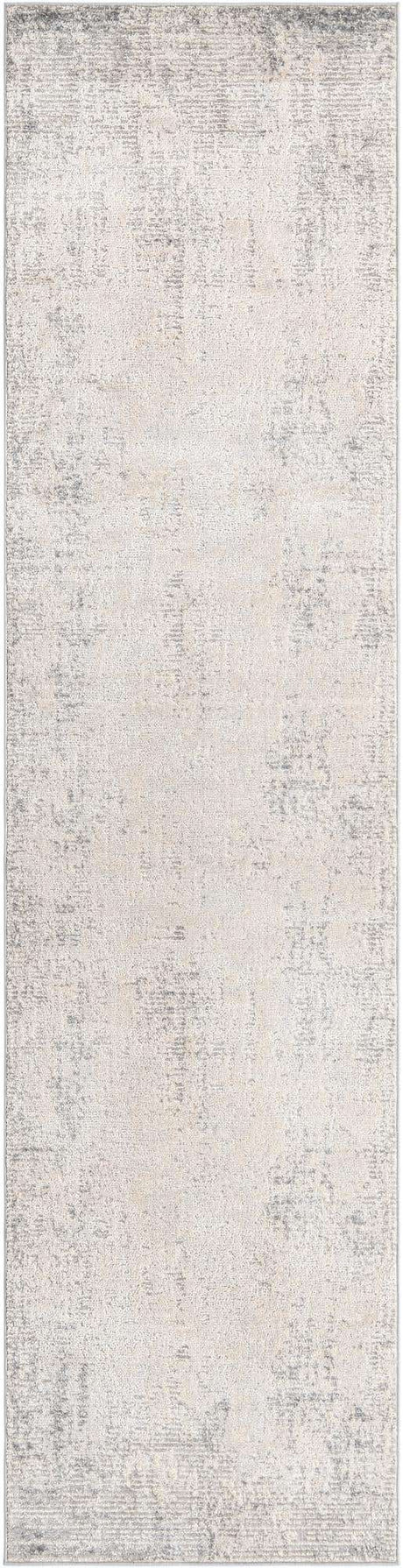 Gray 2' 7 x 10' Caspian Runner Area Rug 60% Polypropylene & 40% Polyester With Cotton Backing Modern Chic Carpet for Home Interior Design Decorating for Sale at Rug Engine