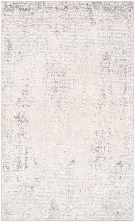 Gray 3' 3 x 5' 3 Caspian Rectangle Area Rug 60% Polypropylene & 40% Polyester With Cotton Backing Modern Chic Carpet for Home Interior Design Decorating for Sale at Rug Engine