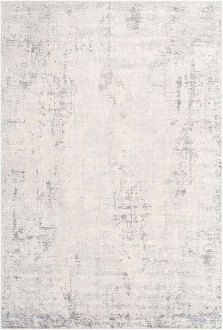 Gray 7' 1 x 10' Caspian Rectangle Area Rug 60% Polypropylene & 40% Polyester With Cotton Backing Modern Chic Carpet for Home Interior Design Decorating for Sale at Rug Engine