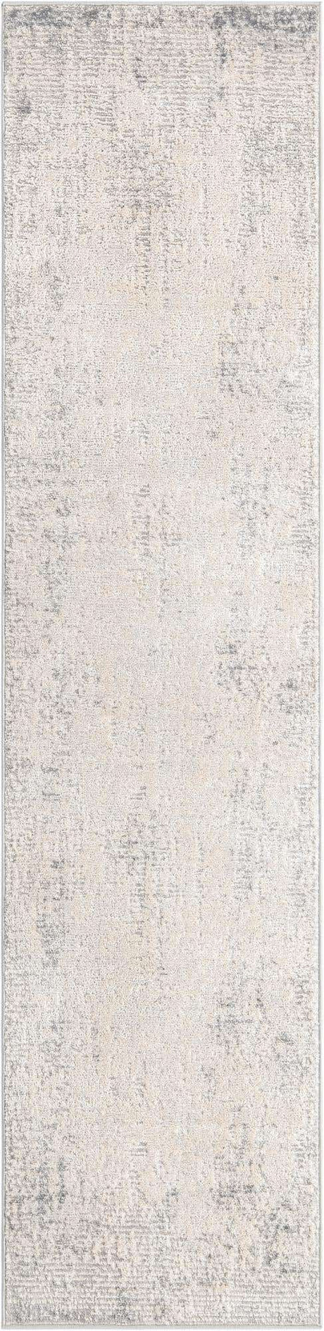Gray 2' x 8' Caspian Runner Area Rug 60% Polypropylene & 40% Polyester With Cotton Backing Modern Chic Carpet for Home Interior Design Decorating for Sale at Rug Engine
