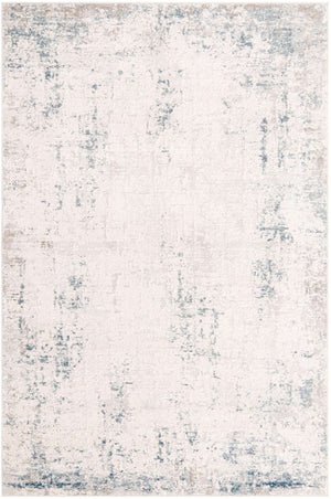 Gray Blue 6' 1 x 9' Caspian Rectangle Area Rug 60% Polypropylene & 40% Polyester With Cotton Backing Modern Chic Carpet for Home Interior Design Decorating for Sale at Rug Engine