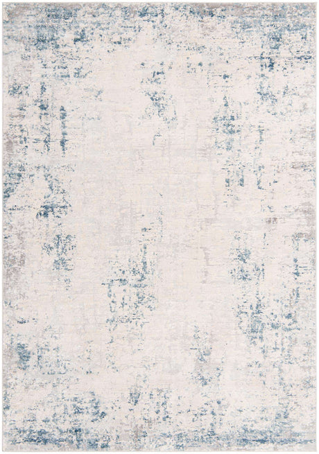 Gray Blue 7' 10 x 11' Caspian Rectangle Area Rug 60% Polypropylene & 40% Polyester With Cotton Backing Modern Chic Carpet for Home Interior Design Decorating for Sale at Rug Engine