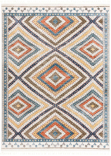 Blue 10' x 13' 1 Aramis Rectangle Area Rug Polypropylene With Cotton Backing Easy Clean Living Room Bedroom Dining Office Carpet for Sale at Rug Engine