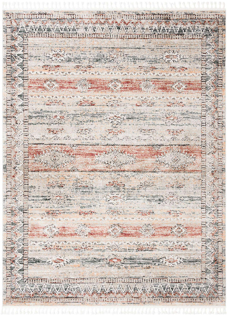 Multicolor 10' x 13' 1 Aramis Rectangle Area Rug Polypropylene With Cotton Backing Easy Clean Living Room Bedroom Dining Office Carpet for Sale at Rug Engine