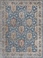 Blue 10' x 13' 1 Nyla Rectangle Area Rug 100% Polypropylene Traditional Classic Carpet for Living Room, Kitchen, Bedroom, Dining, Office for Sale at Rug Engine