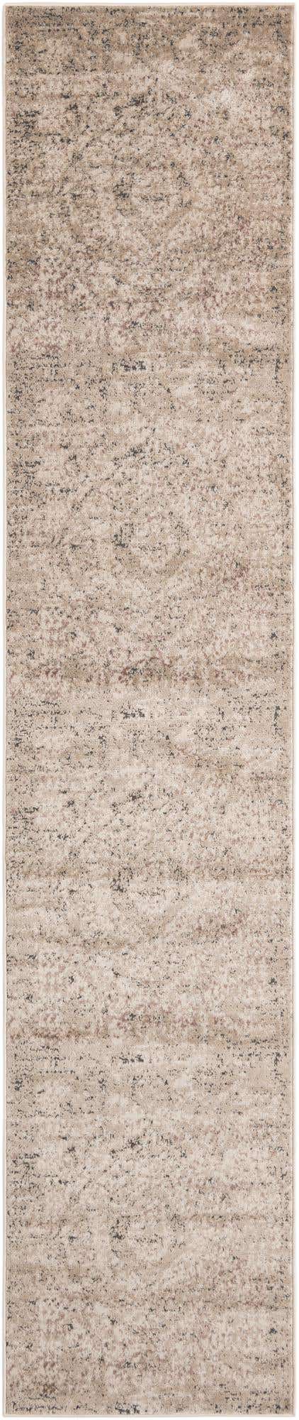 Beige 2' 7 x 13' 1 Portland Runner Area Rug 85% Polypropylene & 15% Polyester Vintage Distressed Traditional Carpet for Home Decor for Sale at Rug Engine
