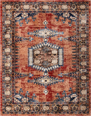 Terracotta 10' x 13' 1 Utopia Rectangle Area Rug Traditional Vintage Persian Inspired Vivid Color Durable Carpet for Unique Interiors for Sale at Rug Engine