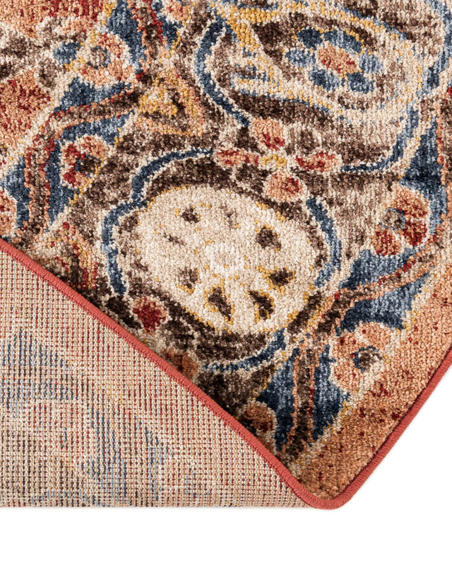 Terracotta 5' 3 x 8' Utopia Oval Area Rug Traditional Vintage Persian Inspired Vivid Color Durable Carpet for Unique Interiors for Sale at Rug Engine