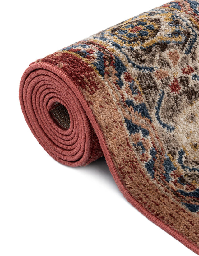 Terracotta 5' 3 x 8' Utopia Oval Area Rug Traditional Vintage Persian Inspired Vivid Color Durable Carpet for Unique Interiors for Sale at Rug Engine