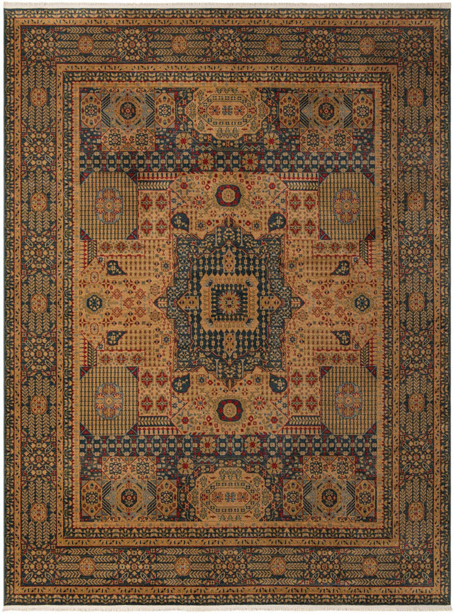 Blue 10' x 13' 1 Palace Rectangle Area Rug