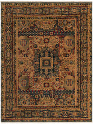 Blue 8' x 10' Palace Rectangle Area Rug