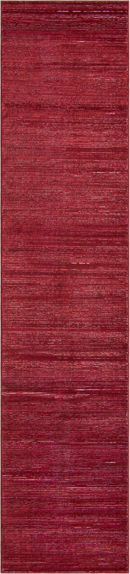 Red 2' 7 x 12' Finsbury Runner Area Rug 60% Polypropylene & 40% Polyester Contemporary Carpet for Living Rooms, Dining, Offices for Sale at Rug Engine