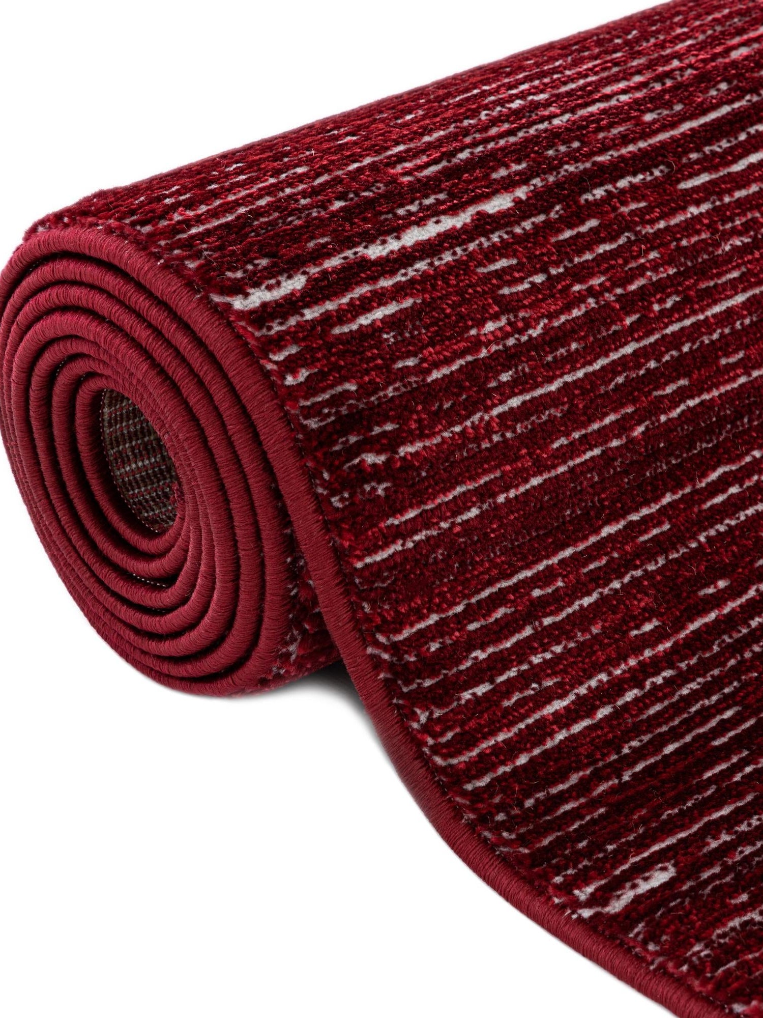 Red 7' 10 x 7' 10 Finsbury Octagon Area Rug 60% Polypropylene & 40% Polyester Contemporary Carpet for Living Rooms, Dining, Offices for Sale at Rug Engine