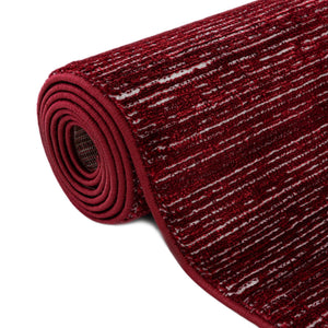 Red 7' 10 x 7' 10 Finsbury Octagon Area Rug 60% Polypropylene & 40% Polyester Contemporary Carpet for Living Rooms, Dining, Offices for Sale at Rug Engine