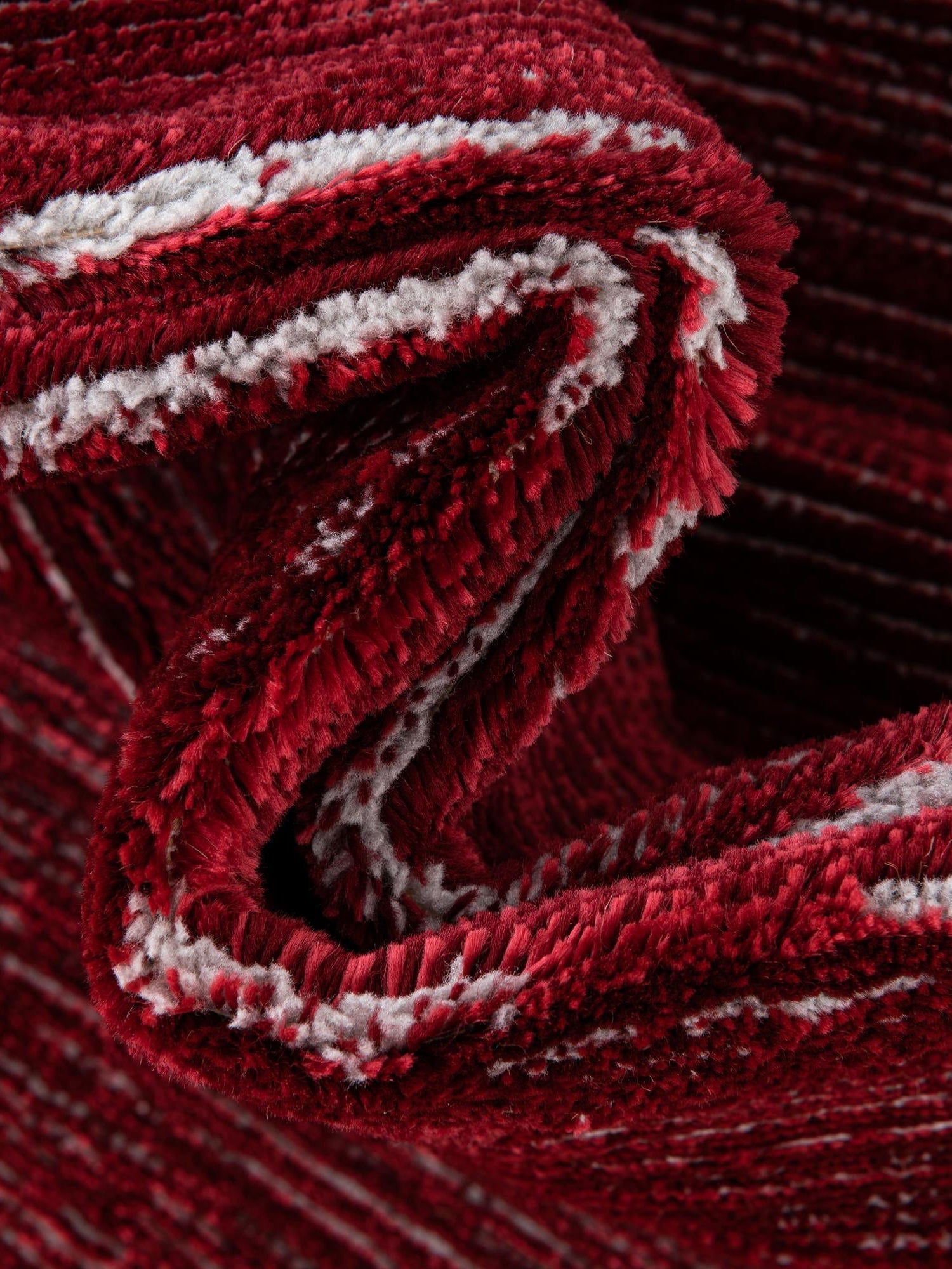 Red 7' 1 x 10' Finsbury Rectangle Area Rug 60% Polypropylene & 40% Polyester Contemporary Carpet for Living Rooms, Dining, Offices for Sale at Rug Engine