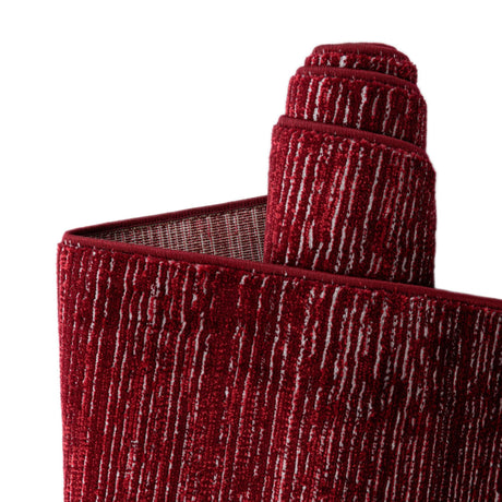 Red 4' 1 x 6' 1 Finsbury Rectangle Area Rug 60% Polypropylene & 40% Polyester Contemporary Carpet for Living Rooms, Dining, Offices for Sale at Rug Engine