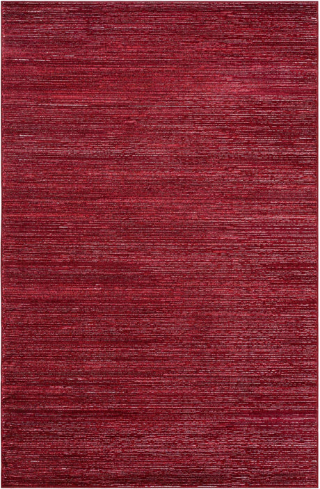 Red 5' 3 x 8' Finsbury Rectangle Area Rug 60% Polypropylene & 40% Polyester Contemporary Carpet for Living Rooms, Dining, Offices for Sale at Rug Engine
