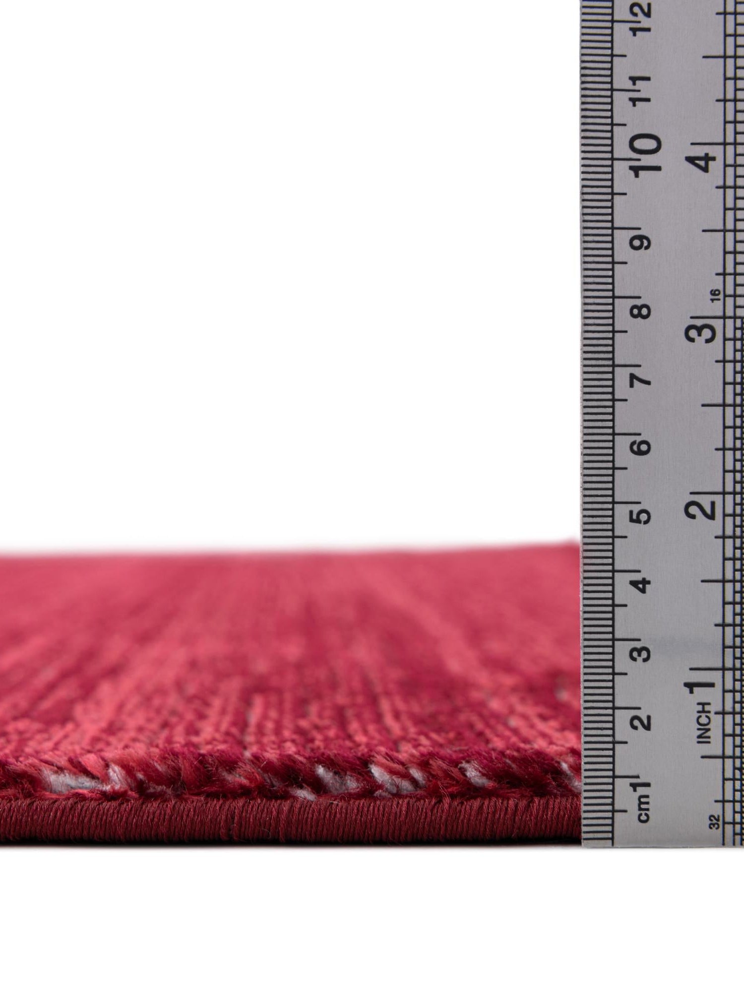 Red 7' 10 x 10' Finsbury Oval Area Rug 60% Polypropylene & 40% Polyester Contemporary Carpet for Living Rooms, Dining, Offices for Sale at Rug Engine