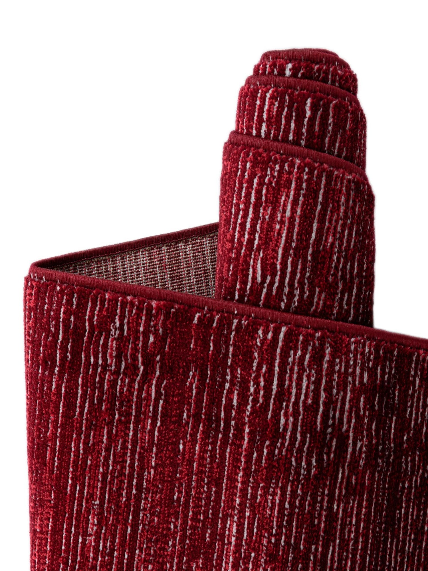 Red 5' 3 x 8' Finsbury Oval Area Rug 60% Polypropylene & 40% Polyester Contemporary Carpet for Living Rooms, Dining, Offices for Sale at Rug Engine