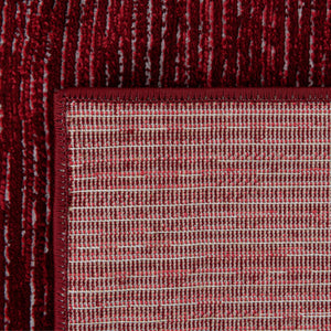 Red 2' 7 x 12' Finsbury Runner Area Rug 60% Polypropylene & 40% Polyester Contemporary Carpet for Living Rooms, Dining, Offices for Sale at Rug Engine