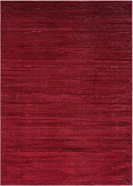 Red 7' 1 x 10' Finsbury Rectangle Area Rug 60% Polypropylene & 40% Polyester Contemporary Carpet for Living Rooms, Dining, Offices for Sale at Rug Engine