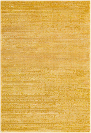 Yellow 4' 1 x 6' 1 Finsbury Rectangle Area Rug 60% Polypropylene & 40% Polyester Contemporary Carpet for Living Rooms, Dining, Offices for Sale at Rug Engine