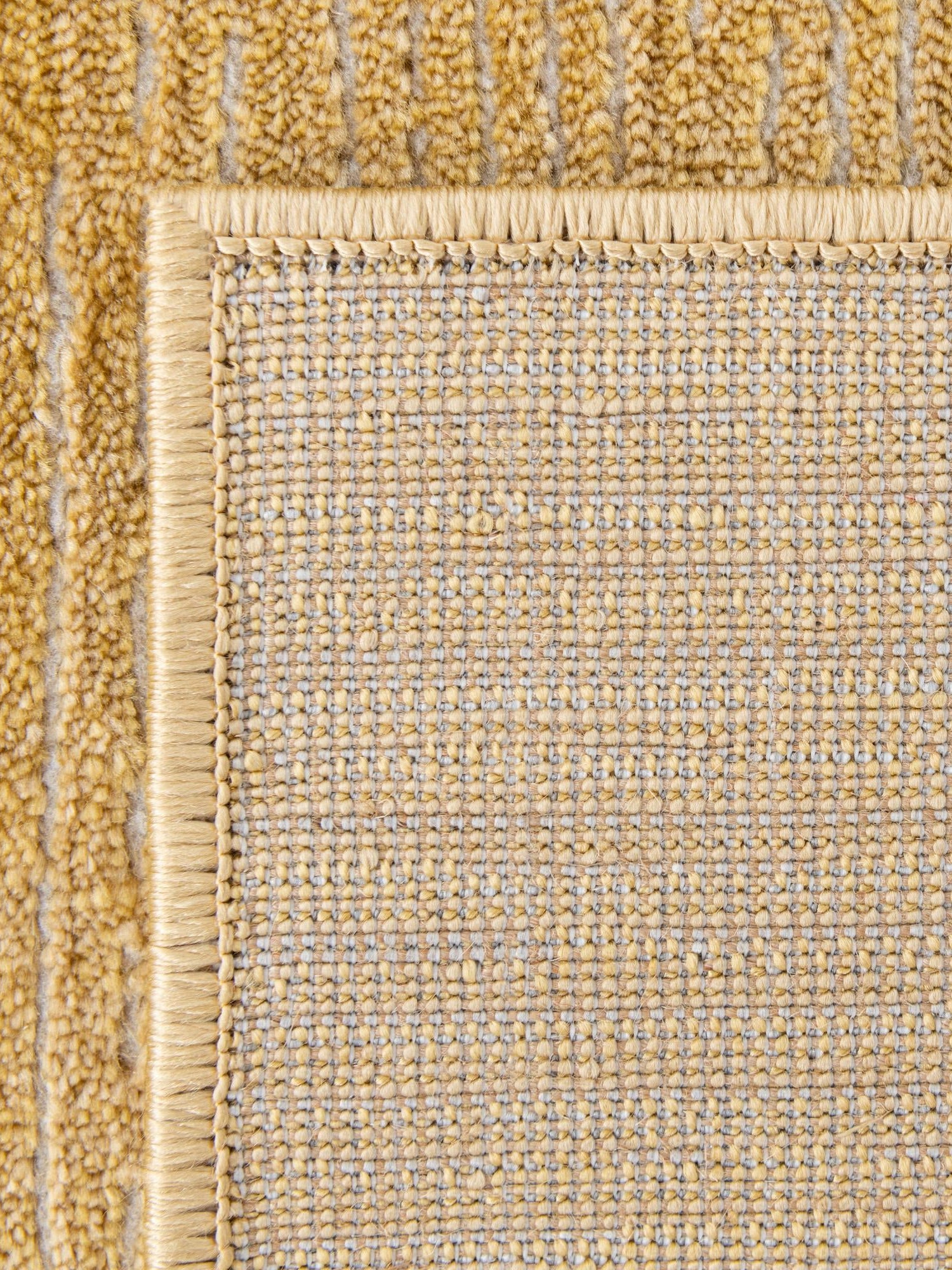 Yellow 5' 3 x 8' Finsbury Rectangle Area Rug 60% Polypropylene & 40% Polyester Contemporary Carpet for Living Rooms, Dining, Offices for Sale at Rug Engine