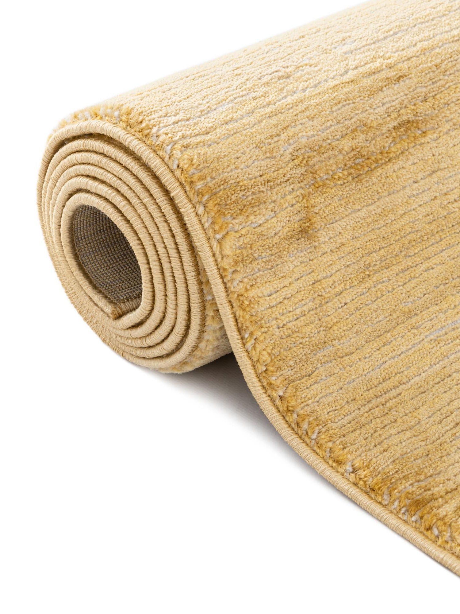 Yellow 7' 10 x 10' Finsbury Rectangle Area Rug 60% Polypropylene & 40% Polyester Contemporary Carpet for Living Rooms, Dining, Offices for Sale at Rug Engine