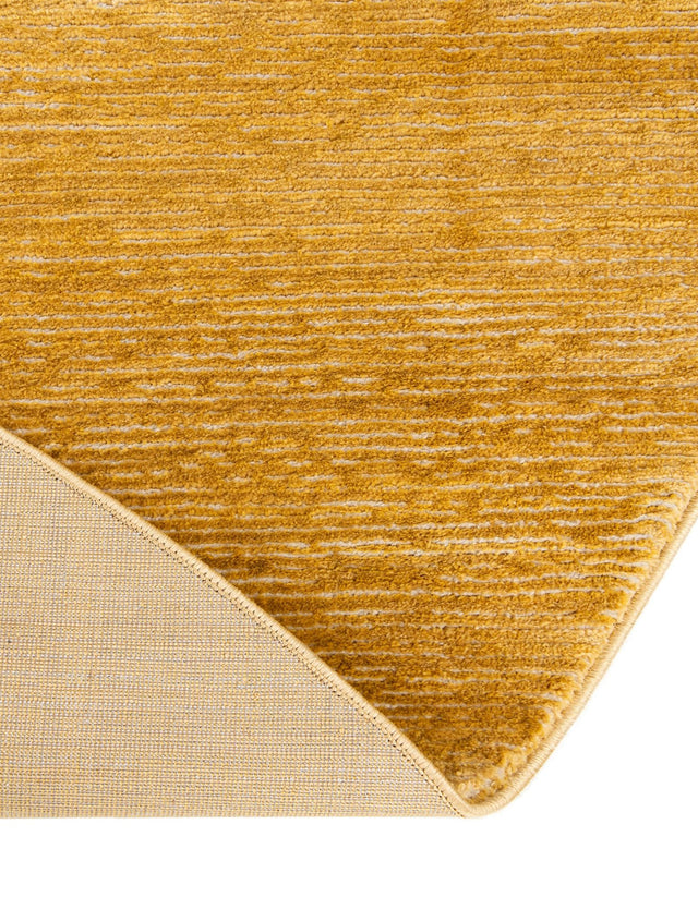 Yellow 5' 3 x 8' Finsbury Oval Area Rug 60% Polypropylene & 40% Polyester Contemporary Carpet for Living Rooms, Dining, Offices for Sale at Rug Engine