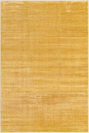 Yellow 6' 1 x 9' Finsbury Rectangle Area Rug 60% Polypropylene & 40% Polyester Contemporary Carpet for Living Rooms, Dining, Offices for Sale at Rug Engine