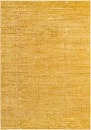 Yellow 7' 1 x 10' Finsbury Rectangle Area Rug 60% Polypropylene & 40% Polyester Contemporary Carpet for Living Rooms, Dining, Offices for Sale at Rug Engine