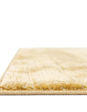Yellow 5' 3 x 5' 3 Finsbury Octagon Area Rug 60% Polypropylene & 40% Polyester Contemporary Carpet for Living Rooms, Dining, Offices for Sale at Rug Engine