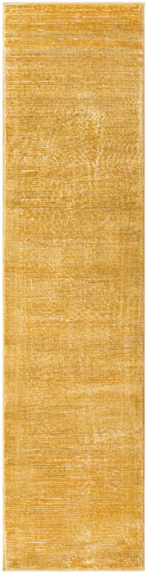 Yellow 2' x 8' Finsbury Runner Area Rug 60% Polypropylene & 40% Polyester Contemporary Carpet for Living Rooms, Dining, Offices for Sale at Rug Engine