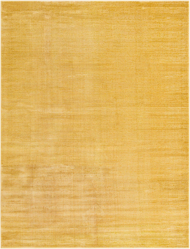 Yellow 9' x 12' Finsbury Rectangle Area Rug 60% Polypropylene & 40% Polyester Contemporary Carpet for Living Rooms, Dining, Offices for Sale at Rug Engine