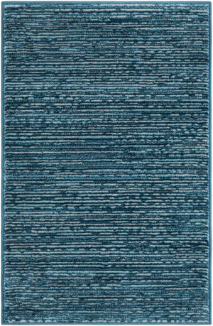 Blue 2' x 3' 1 Finsbury Rectangle Area Rug 60% Polypropylene & 40% Polyester Contemporary Carpet for Living Rooms, Dining, Offices for Sale at Rug Engine