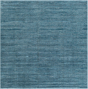 Blue 7' 10 x 7' 10 Finsbury Square Area Rug 60% Polypropylene & 40% Polyester Contemporary Carpet for Living Rooms, Dining, Offices for Sale at Rug Engine