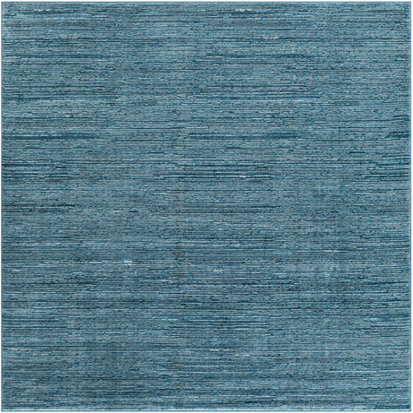 Blue 7' 10 x 7' 10 Finsbury Square Area Rug 60% Polypropylene & 40% Polyester Contemporary Carpet for Living Rooms, Dining, Offices for Sale at Rug Engine