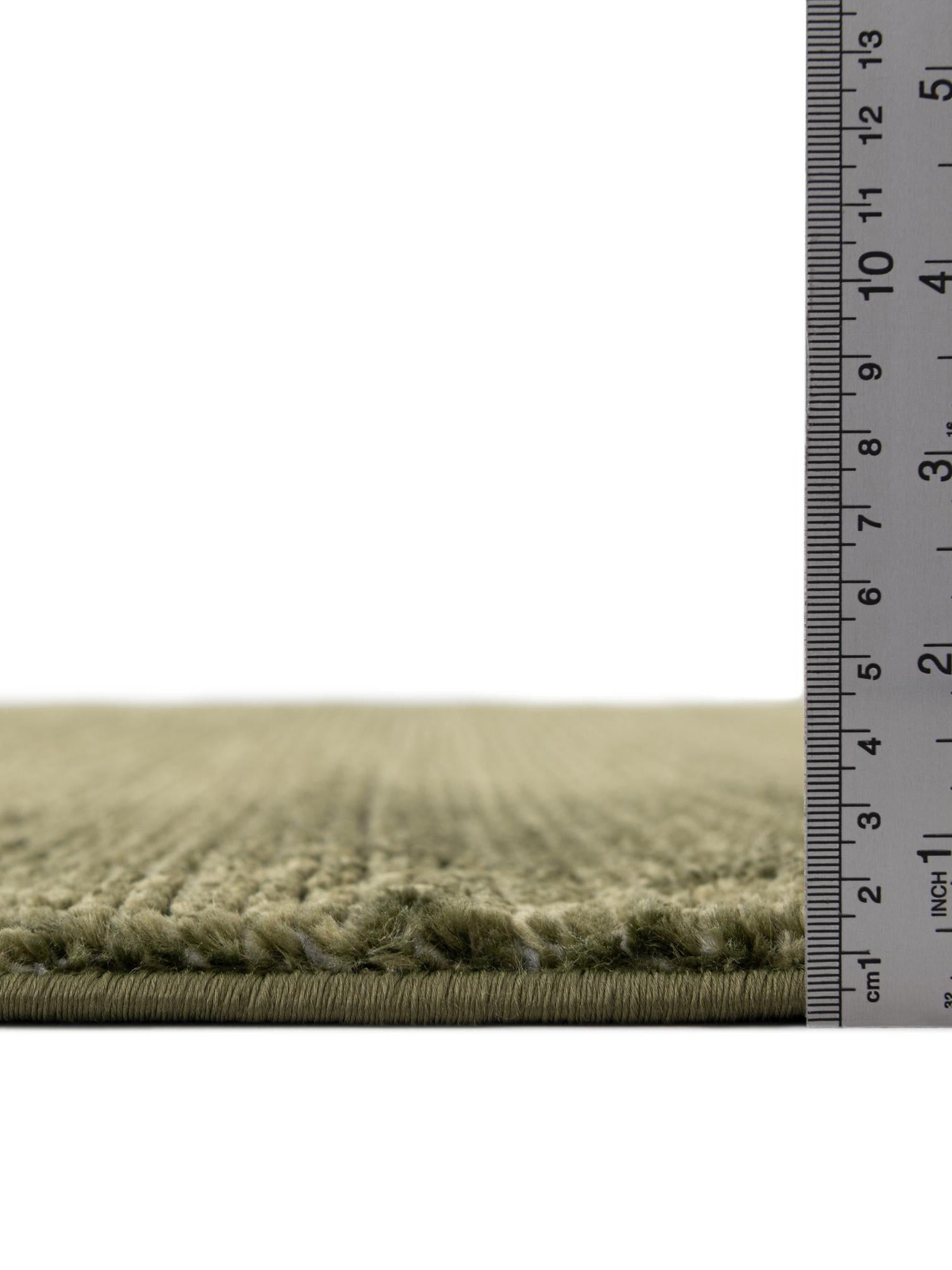 Green 2' x 8' Finsbury Runner Area Rug 60% Polypropylene & 40% Polyester Contemporary Carpet for Living Rooms, Dining, Offices for Sale at Rug Engine