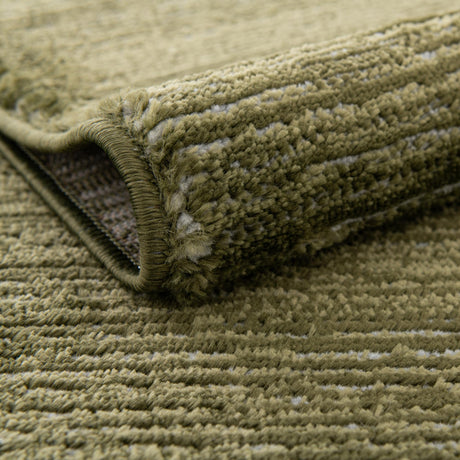 Green 2' x 6' 1 Finsbury Runner Area Rug 60% Polypropylene & 40% Polyester Contemporary Carpet for Living Rooms, Dining, Offices for Sale at Rug Engine