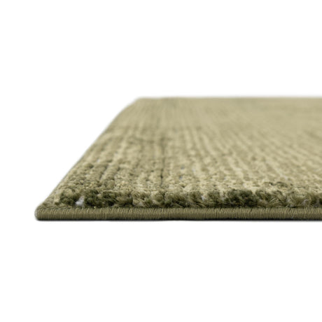 Green 2' x 8' Finsbury Runner Area Rug 60% Polypropylene & 40% Polyester Contemporary Carpet for Living Rooms, Dining, Offices for Sale at Rug Engine