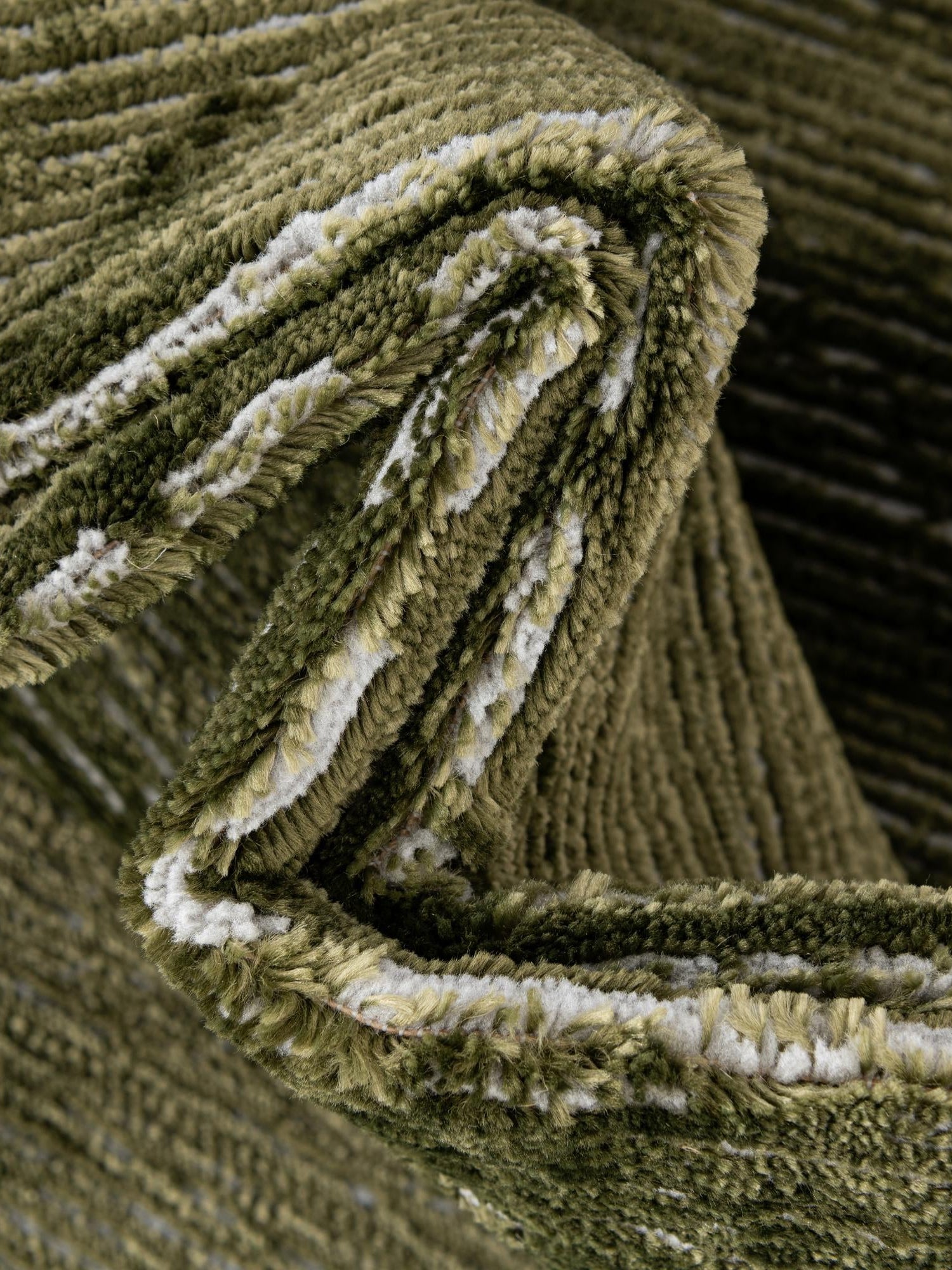 Green 2' x 8' Finsbury Runner Area Rug 60% Polypropylene & 40% Polyester Contemporary Carpet for Living Rooms, Dining, Offices for Sale at Rug Engine