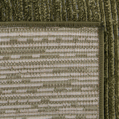 Green 2' x 5' 1 Finsbury Runner Area Rug 60% Polypropylene & 40% Polyester Contemporary Carpet for Living Rooms, Dining, Offices for Sale at Rug Engine