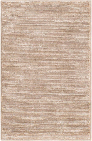 Beige 2' x 3' 1 Finsbury Rectangle Area Rug 60% Polypropylene & 40% Polyester Contemporary Carpet for Living Rooms, Dining, Offices for Sale at Rug Engine