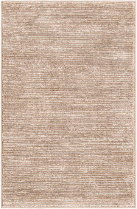 Beige 2' x 3' 1 Finsbury Rectangle Area Rug 60% Polypropylene & 40% Polyester Contemporary Carpet for Living Rooms, Dining, Offices for Sale at Rug Engine