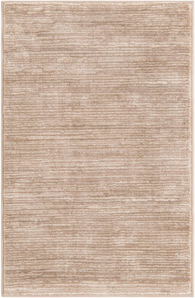 Beige 2' x 3' 1 Finsbury Rectangle Area Rug 60% Polypropylene & 40% Polyester Contemporary Carpet for Living Rooms, Dining, Offices for Sale at Rug Engine