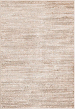 Beige 4' 1 x 6' 1 Finsbury Rectangle Area Rug 60% Polypropylene & 40% Polyester Contemporary Carpet for Living Rooms, Dining, Offices for Sale at Rug Engine