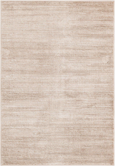 Beige 4' 1 x 6' 1 Finsbury Rectangle Area Rug 60% Polypropylene & 40% Polyester Contemporary Carpet for Living Rooms, Dining, Offices for Sale at Rug Engine